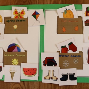 264 Printable File Folder Games for Preschool Kindergarten - 4th Grade ...