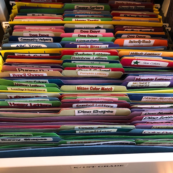 264 Printable File Folder Games – Special Education, Speech Therapy (PDF Download)