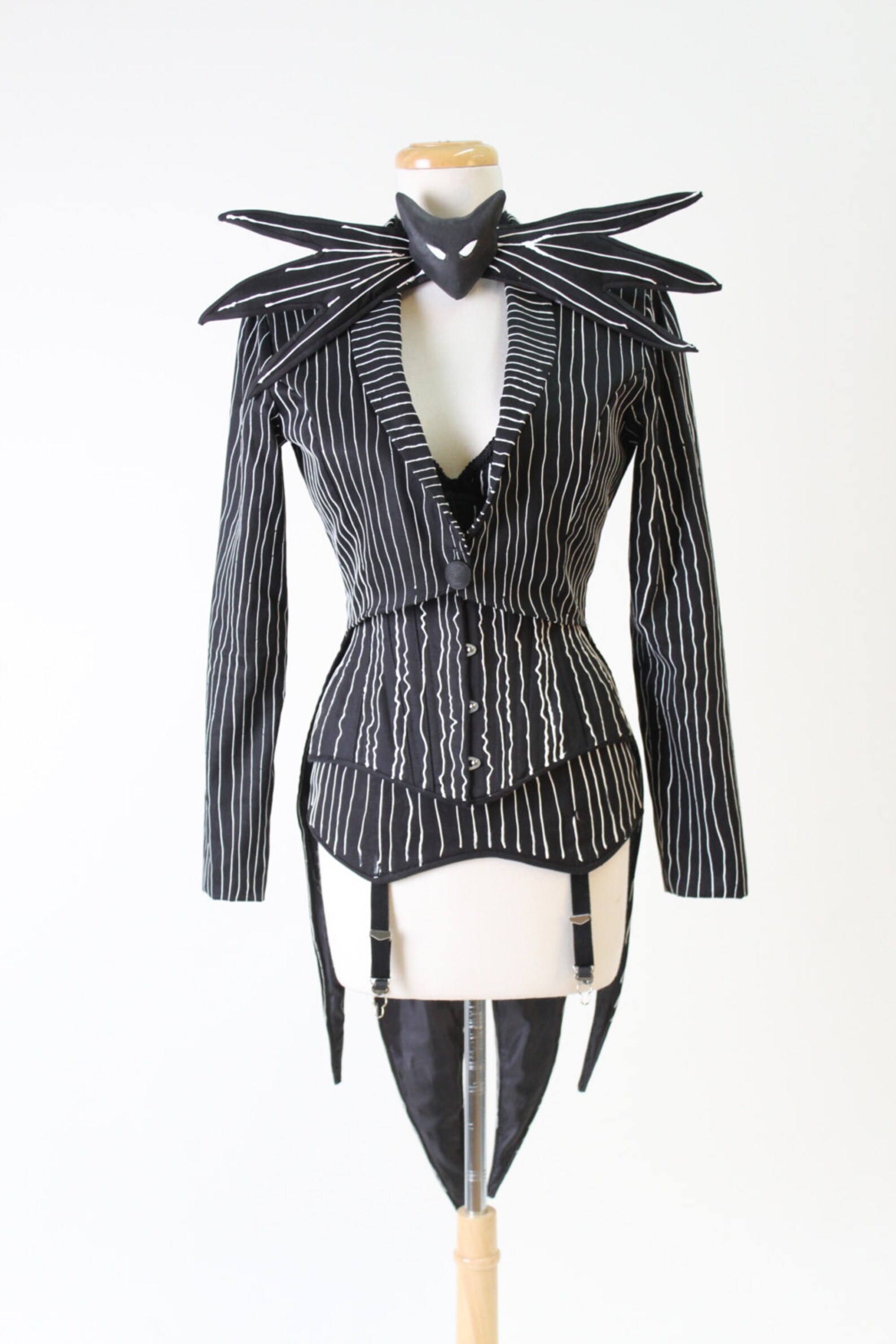 Custom Made Jack Skellington Corset Costume Etsy