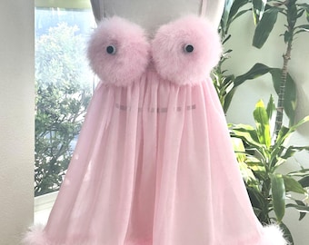 austin powers pink dress costume Fembot Halloween Costume by Dolls Kill