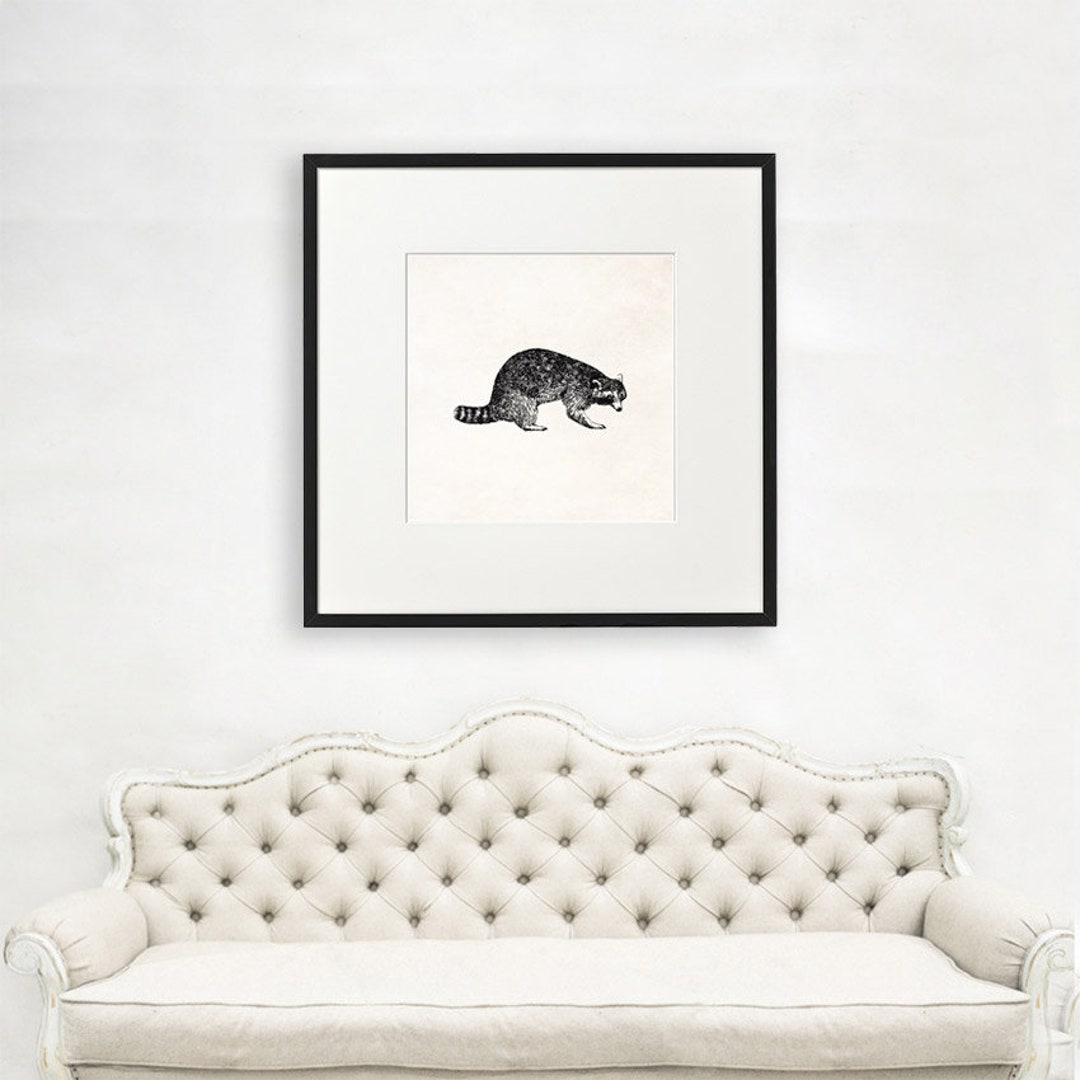 Lemur Wall Art, Large Animal Wall Art, Gift for Scientist, Science Lover Gift, Zoologist Gift