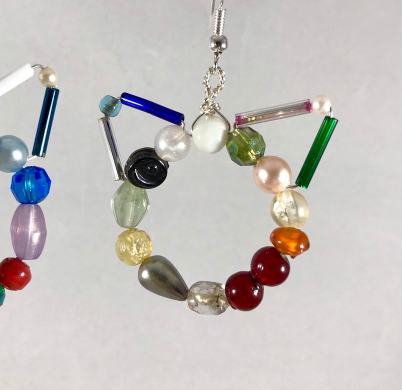 Multicolor EclectiCat Earrings B by The Elven Cat