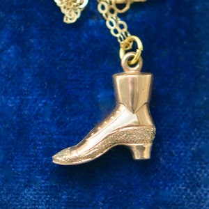 Victorian Gold Fill Boot Fob/Charm