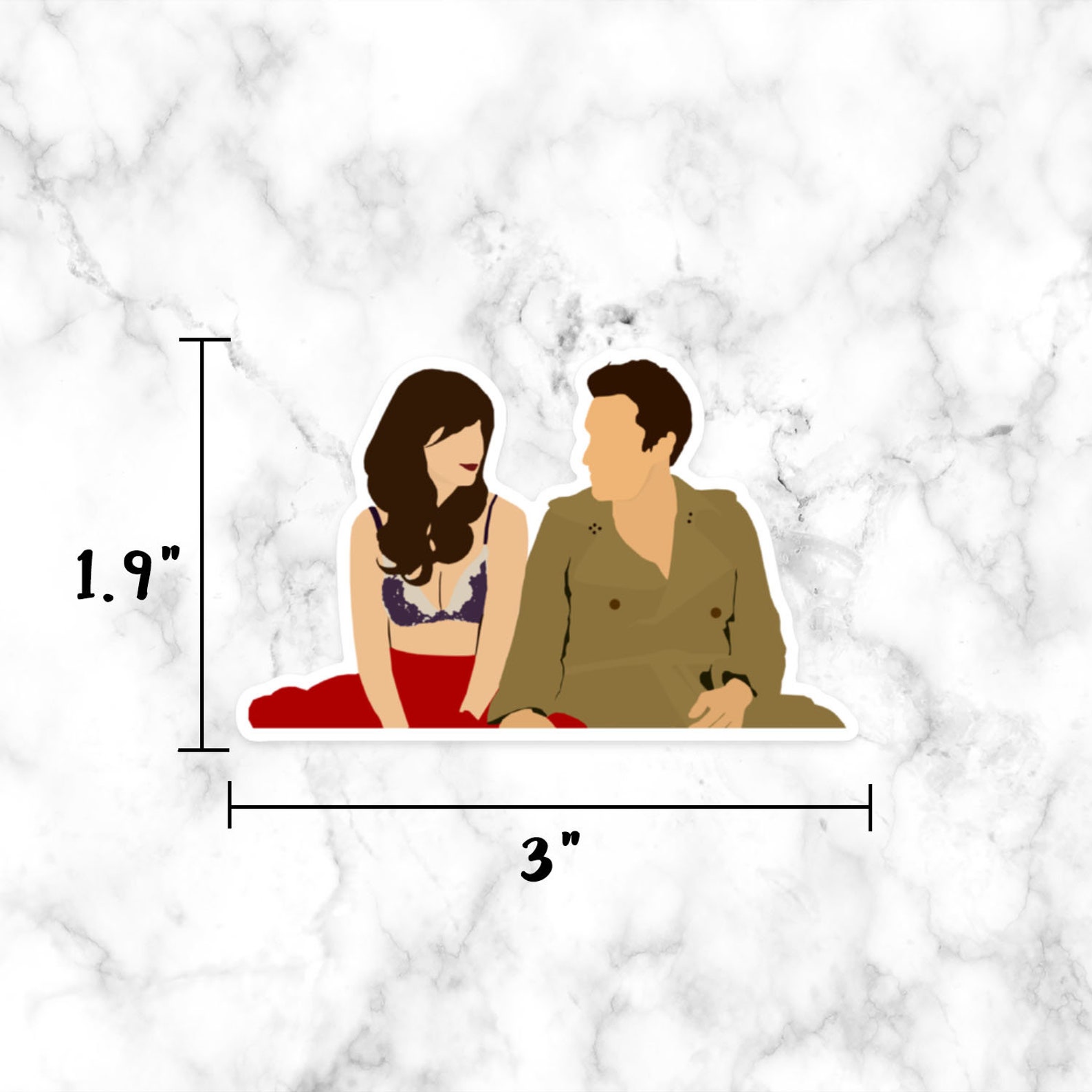 Couples Stickers 4 Pack Laptop Sticker Decal Stickers Etsy