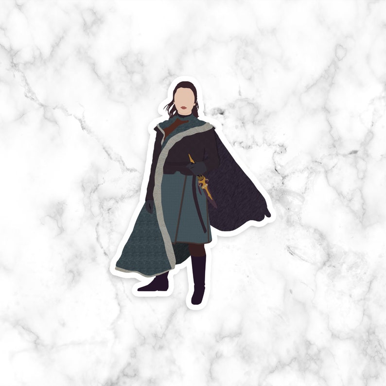Arya Stark Sticker Game of Thrones Laptop Sticker Decal Etsy