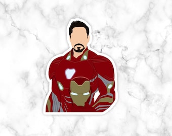 Iron Man Decal Mac | Etsy