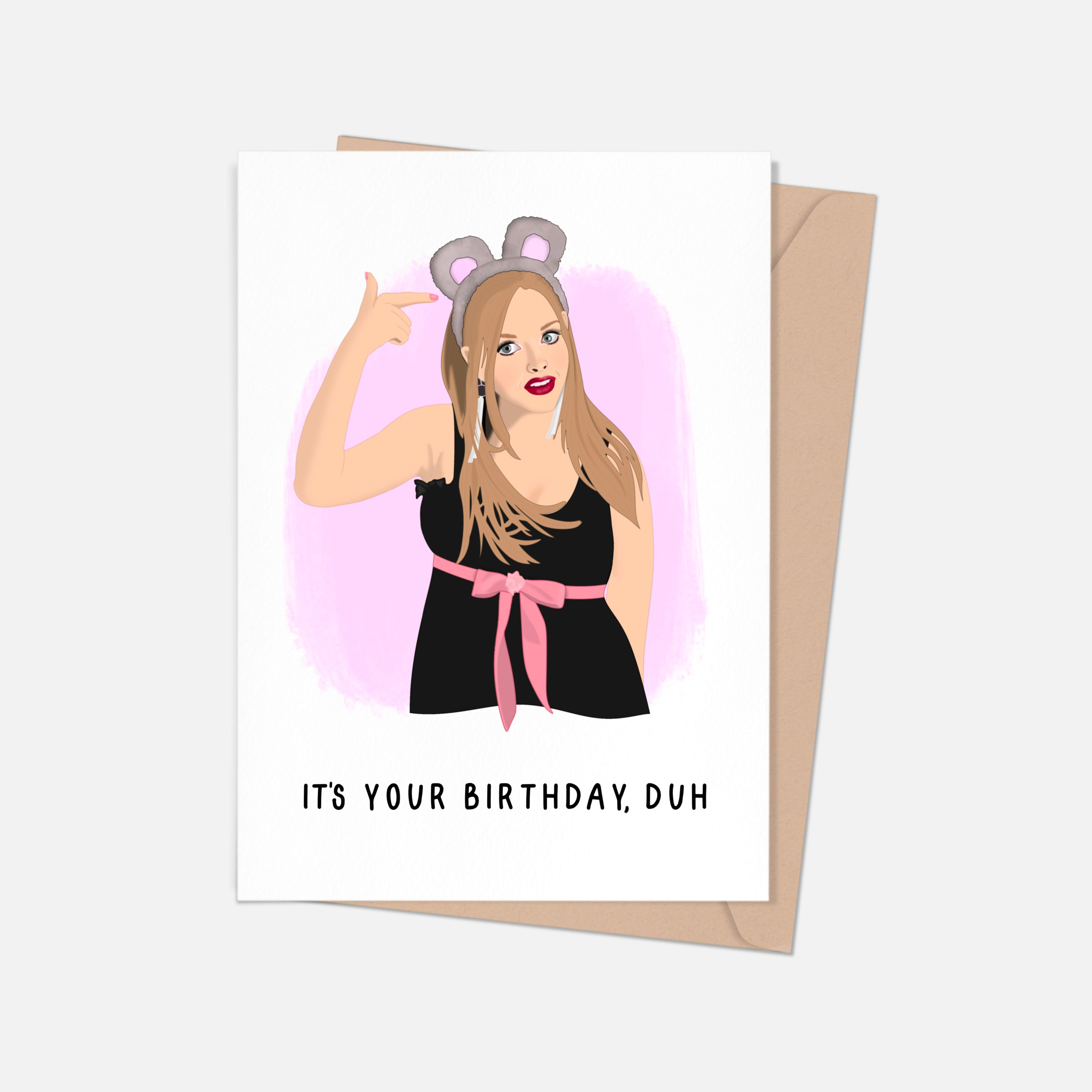 It's Your Birthday Duh Mean Girls Karen Greeting Card - Etsy New Zealand It's Your Birthday Duh Mean Girls Karen Greeting Card - Etsy New Zealand