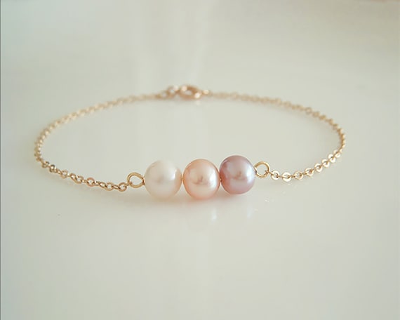 Pearl Bracelet Bridesmaid Bracelet Jewelry Wedding Bracelet Bridal Gift