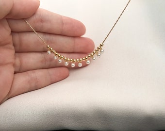 Small Pearl Necklace - Etsy