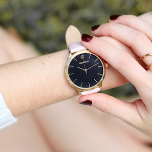 Gold Watch Women, Women Leather Watch, Unique Watch, Wrist Watches, Woman Watches, Minimalist Watch, Ladies Watch, Dainty Gold Watch, Ladies