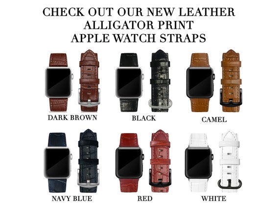 Apple Watch Band Apple Watch Band Women Apple Watch Bands Fits Series 9 8 7 6 5 4 3 2 1 se ultra 38mm 41mm Leather Bands Series 9 Etsy