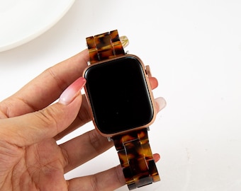 Harshorlogeband – compatibel met Apple Watch Series 11, 10, SE3, Ultra en alle modellen – 42/41/40/38 46/45/44/42 mm en 49 mm, cadeau voor haar