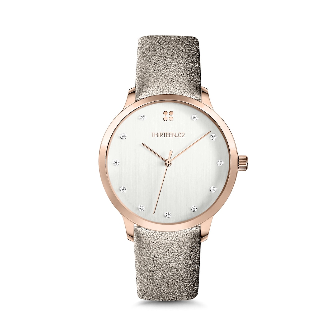 Womens Watch, Minimalist Watch Women, Rose Gold Women display picture 1