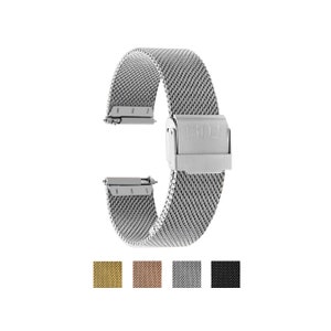 Stainless Steel Milanese Mesh Bracelet Replacement Watch Strap, Womens Watch Strap, Metal Watch Band, 14mm, 16mm, 18mm, 20mm, 22mm Strap