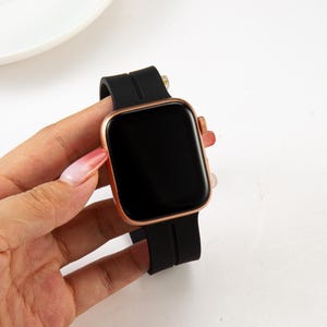 Apple Watch Band Women , Apple Watch band, Silicone, 38/41/42/44/45/46, iWatch Band, Silicone Apple Watch Strap, Sport Band, Unisex Band