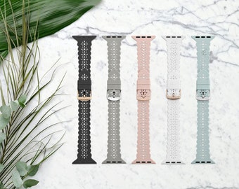 Women's Watch Band, Watch Band 40mm, Silicone Band, Watch Band 42mmmm 38mm/40mm/41mm, Watch Band Women, Gift Under 20, Series 11 Band