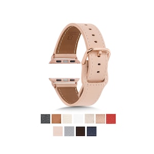 Apple Uhrenarmband, Apple Watch Band 40 mm, Apple Watch Series 4, Apple Uhrenarmband 38 mm, Apple Watch Lederarmband, Geschenk für Mama, passend für Series 9