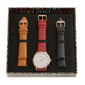 Womens Watches, Watch Gift Set for Women, Women Watches, Watches for Women, Watch + 2 Extra Bands, Gift for Women, Christmas Gift, Under 100