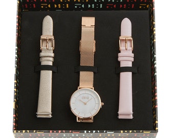 Womens Watch, Watch Watch, Gift Set for Women, Women Watches, Watches for Women, 2 Extra Bands, Gift for Women, Christmas Gift, Watch Bands