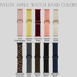 Nylon Watch Band, Sport Watch Strap, Smart Watch Band, Watch band Series 11 Sport, Sport Watch Band, Series 10, 11, Ultra image 2