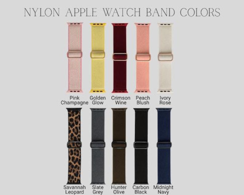 Nylon Watch Band, Sport Watch Strap, Smart Watch Band, Watch band Series 11 Sport, Sport Watch Band, Series 10, 11, Ultra image 2