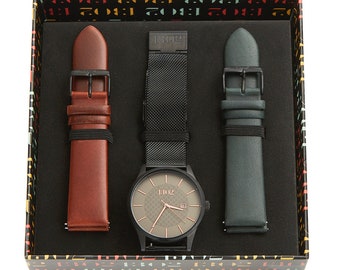 Men's Watches, Watch Gift Set for Men, Men Watches, Watches for Men, Extra Bands, Gift for Him, Under 100, Father's Day Gift, Dad Gift