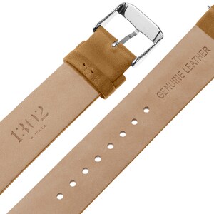 Compatible Apple Watch Band, Mens Leather Watch Band, Watch Band 46mm, Watch Band, Watch Band Leather, Watch Band 45mm, Gifts for Dad image 2