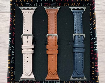 Set de regalo, 3 correas de reloj para mujer, correa de 40 mm, correa de 38 mm, correas delgadas, regalo para ella, regalo de San Valentín, correa de reloj para mujer