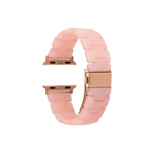 Bracelet de montre en résine, compatible avec les bracelets Apple Watch pour femmes, taille 40 mm, 38 mm, 41 mm, bracelet de montre en résine, cadeau pour elle, maman, bracelet de montre série 11