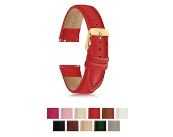 Cinturino orologio 20mm, 18mm, cinturino orologio in pelle, cinturino cucito, cinturino orologio in pelle 18mm, 20mm, cinturino orologio in pelle 14mm, cinturino orologio da donna