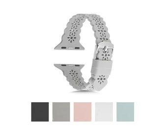 Silikonarmband, Klockarmband 40 mm, Silikonarmband, Klockarmband 42 mm, 38 mm/40 mm/41 mm, Klockarmband Dam, Present Under 20