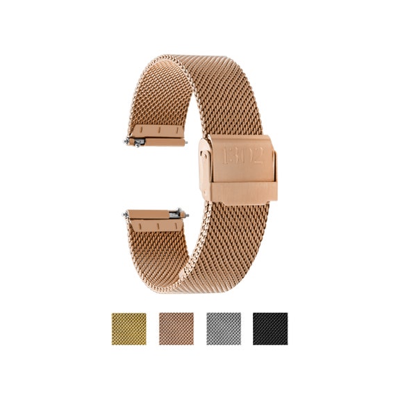 Oyster Style Metal Replacement Watch Band