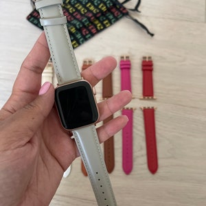 Apple watch Apple Band, Apple Watch Strap 40mm, Replacement Band, Apple Watch Band 38mm Leather, Apple Watch Band Women, Apple Watch
