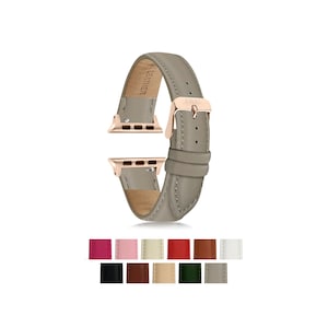 Correa de reloj para mujer, correa de 40 mm, correa de reloj, compatible con Series 11/10/9/8/7/6/5/4/3/2/1/SE/Ultra, 38 mm, 41 mm, correas de cuero