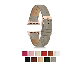 Womens Watch Band, Watch Band 40mm, Watch Strap, Fits Series 11/10/9/8/7/6/5/4/3/2/1/SE/Ultra, 38mm, 41mm, Leather Bands