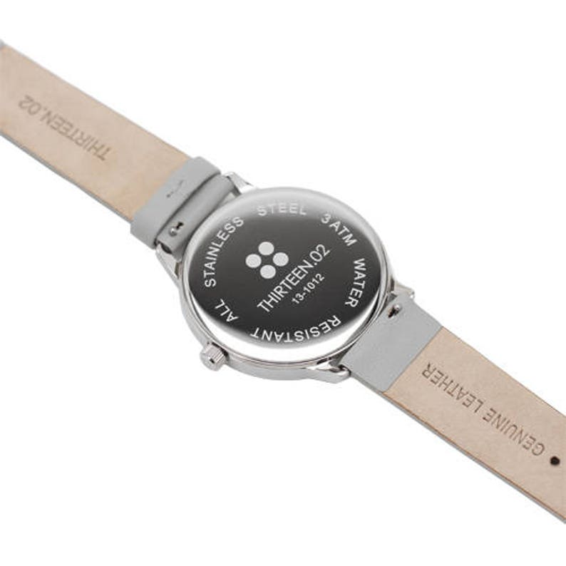 Birthday Gift for Women, College Student Gift, Wrist Watch, Gift for Her, Girlfriend Gift, Silver Watch, Minimalist Watch, Ladies Watch image 4