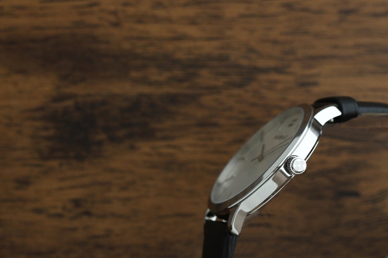 Birthday Gift for Women, College Student Gift, Wrist Watch, Gift for Her, Girlfriend Gift, Silver Watch, Minimalist Watch, Ladies Watch image 8
