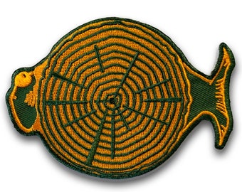 Timber Fish Patch - 2"