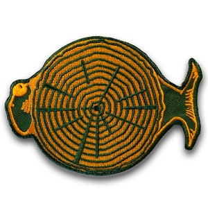 Timber Fish Patch - 4&quot;