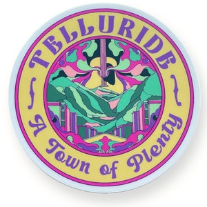 Telluride Funky Town Stickers (2)
