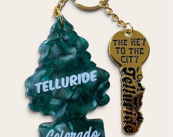 Telluride Key Chain key to the city