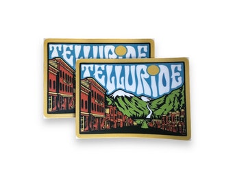 Town of Telluride Stickers (2)