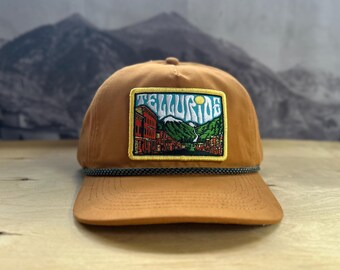 Telluride Sky Canvas Hat - Orange