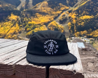 Telluride 'Till I Die Hat - Black Hemp