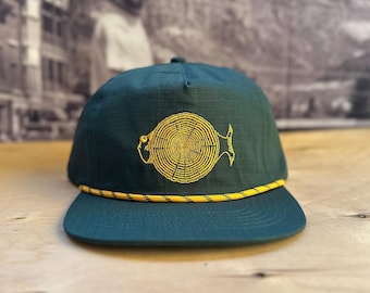 Timber Fish Tour Hat - Forest Green
