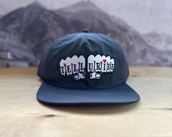 Telluride Knuckles Nylon Hat - Charcoal