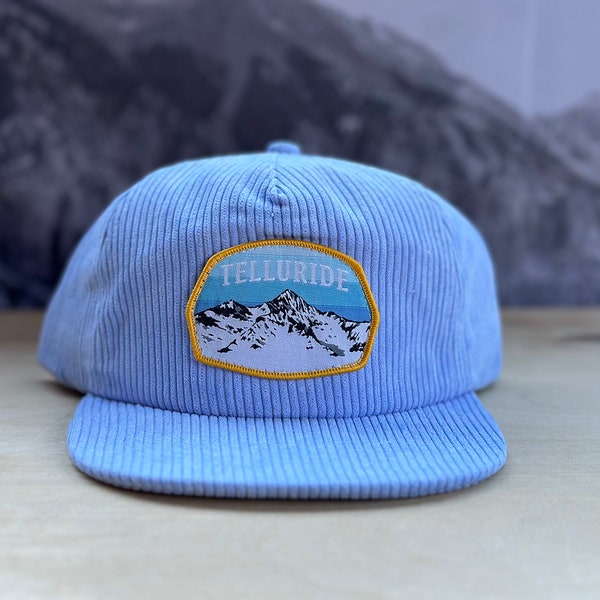 Telluride Wilson Corduroy Hat- Sky Blue