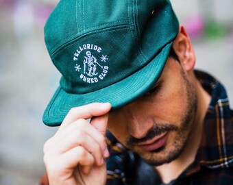 Telluride Shred Club Camp Hat - Green