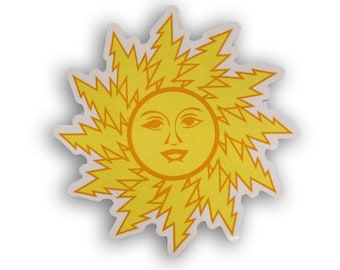 Dead Bolt Orange Sunshine Stickers (2)