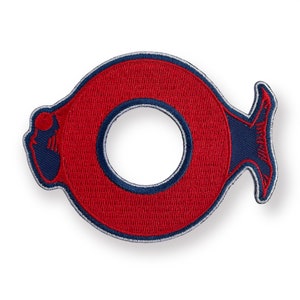 Donut Fish Patch - 4&quot;
